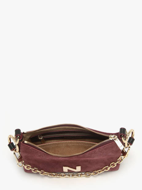 Suede Betty Evening Bag Nathan baume Violet vogue 5 other view 3