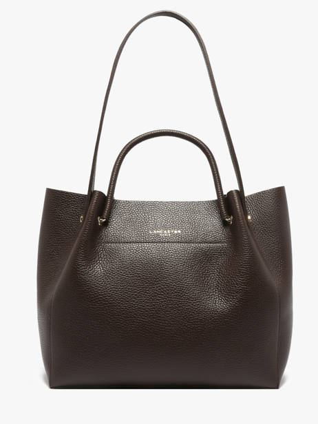Shoulder Bag Foulonne Double Leather Lancaster Brown foulonne double louisa 20