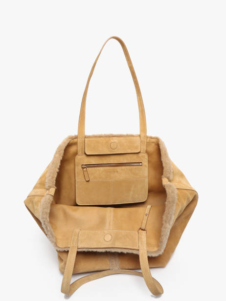 Shoulder Bag Cabas Leather Vanessa bruno Brown cabas 10V40873 other view 3