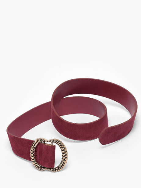 Belt Pieces Red nikka 17131109 other view 3