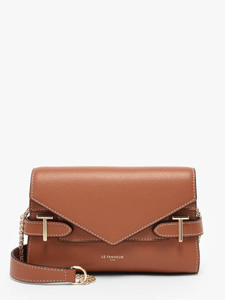 Shoulder Bag Emily Leather Le tanneur Brown emily TEMI1056