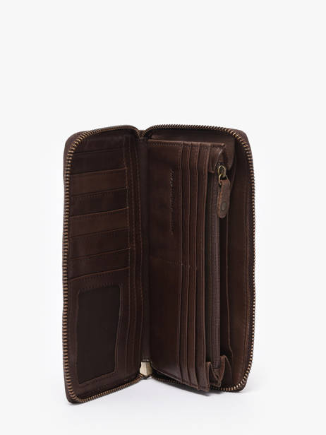 Wallet Heritage Leather Biba Brown heritage BT10 other view 1