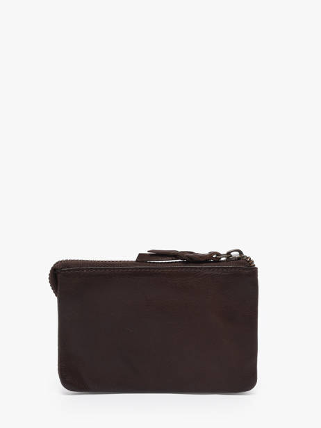 Porte-monnaie Heritage Cuir Biba Marron heritage BT35 vue secondaire 2