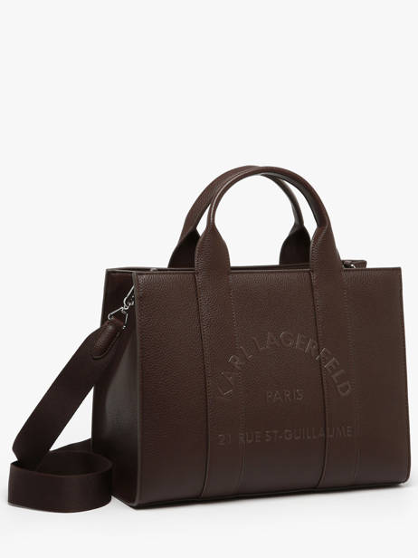 Satchel Rsg Polyurethane Karl lagerfeld Brown rsg A4W30264 other view 2