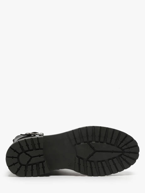 Bottines En Cuir Mjus Noir women L97202 vue secondaire 4