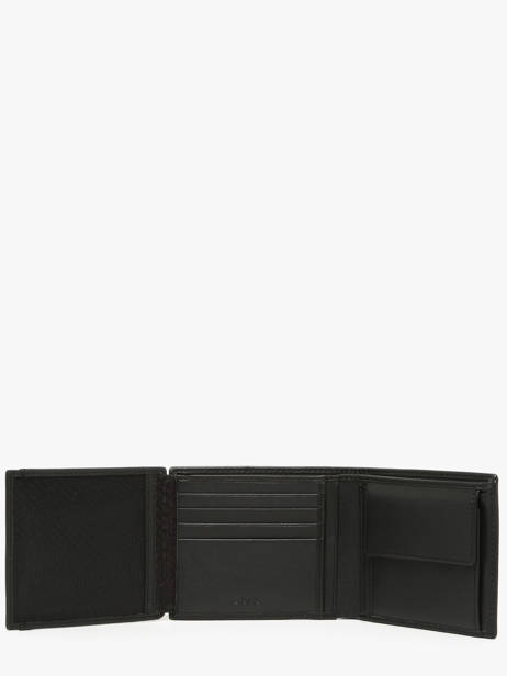 Wallet With Coin Purse Saffiano Leather Hugo boss Black saffiano HLN526A other view 2