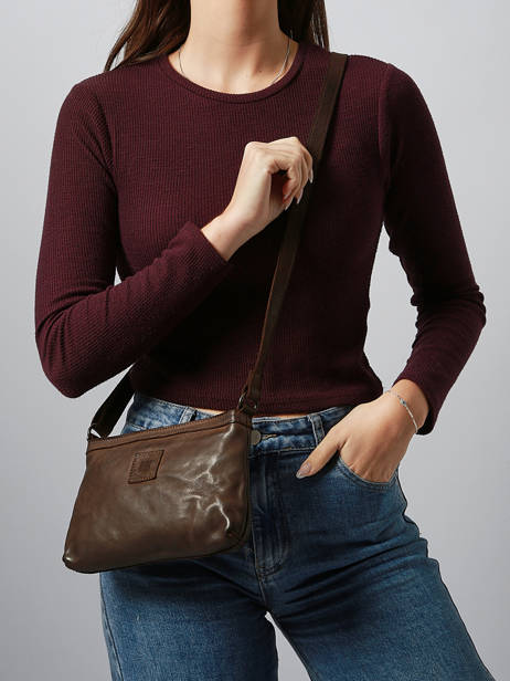 Shoulder Bag Heritage Leather Biba Brown heritage BT37 other view 1