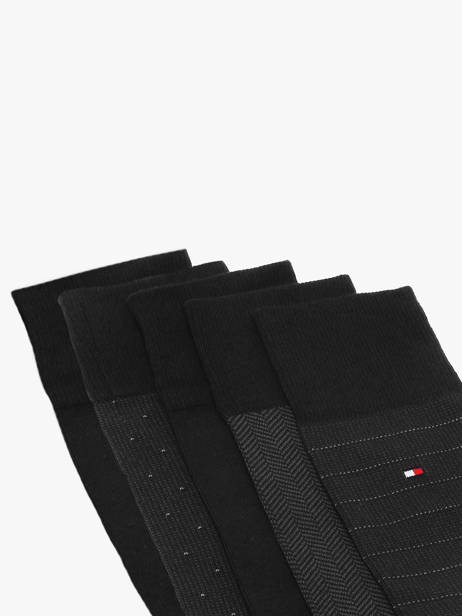 Men's Socks 5 Pairs Gift Box Tommy hilfiger Black socks 71235374 other view 3