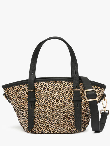 Crossbody Bag Camargue Leather Etrier Black camargue ECAM168S other view 5