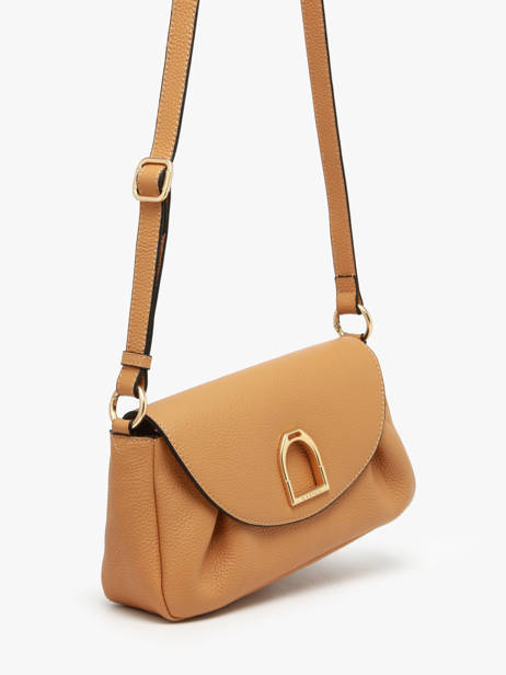 Shoulder Strap Crossbody Bag Shadow Leather Etrier Yellow shadow ESHA163S other view 3