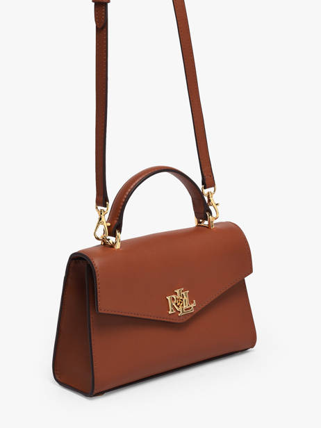 Handbag Farrah Leather Lauren ralph lauren Brown farrah 31968761 other view 2