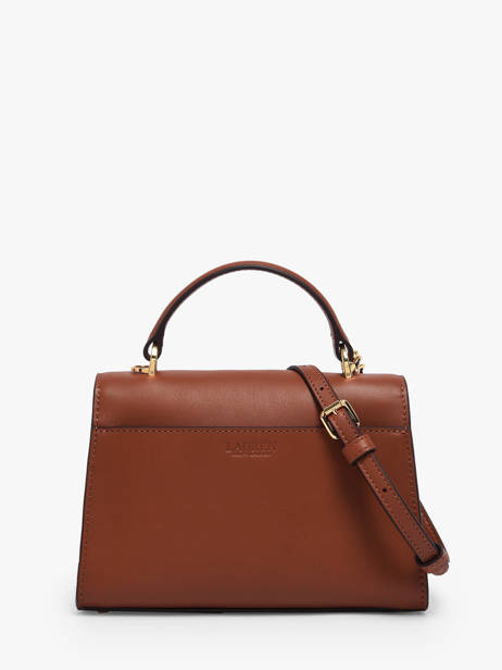 Handbag Farrah Leather Lauren ralph lauren Brown farrah 31968761 other view 4