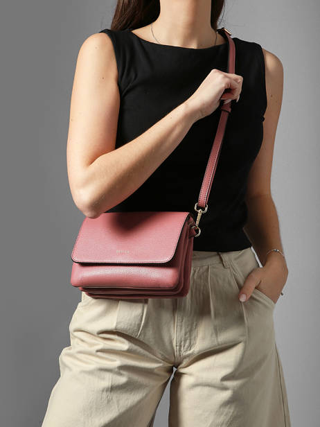 Shoulder Bag S Tradition Leather Etrier Pink tradition ETRA207S other view 1