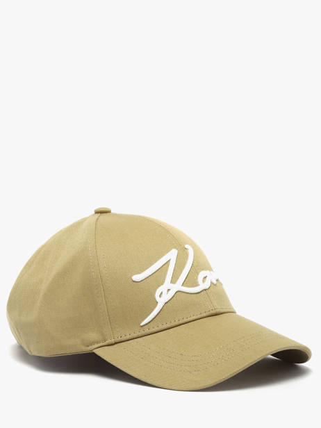 Signature Logo Cap Karl lagerfeld Green k signature B1W33009 other view 1