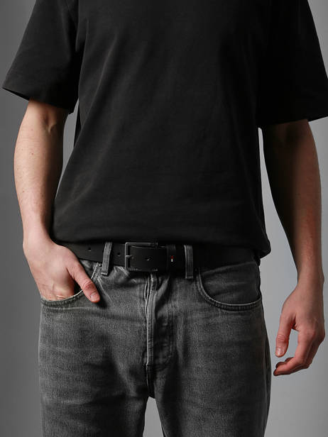 Belt Tommy hilfiger Black olivier AM13755 other view 1