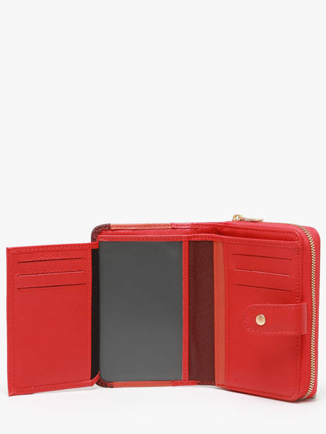 Portefeuille Bahia Cuir Hexagona Rouge bahia 688262 vue secondaire 2