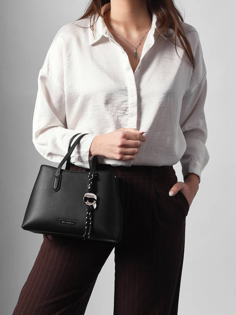 Sac Porté Main K Ikon Polyester Karl lagerfeld Noir k ikon B1W30003 vue secondaire 1