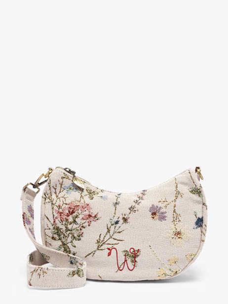 Shoulder Bag Alocasia Cotton Woomen Beige alocasia WALO18