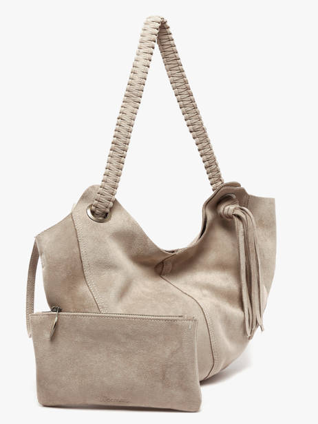 Shoulder Bag Maranta Velvet Woomen Beige maranta WMAT11 other view 2