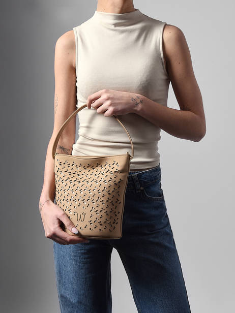 Sac Bandoulière Zamia Woomen Beige zamia WZAM01 vue secondaire 1