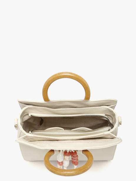 Satchel Camomille Pearl Woomen Beige camomille pearl WCAE1M other view 4