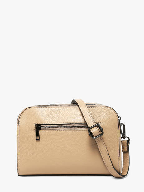 Leather Caviar Crossbody Bag Milano Beige caviar CA21101 other view 4