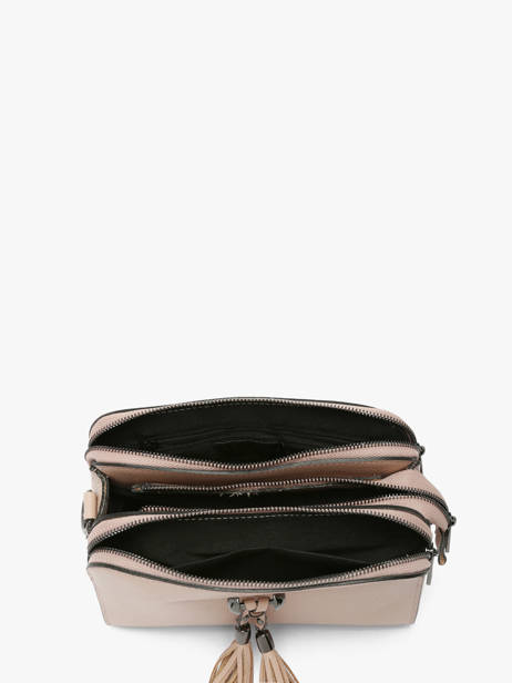 Sac Bandouliere Caviar Cuir Milano Beige caviar CA21101 vue secondaire 3