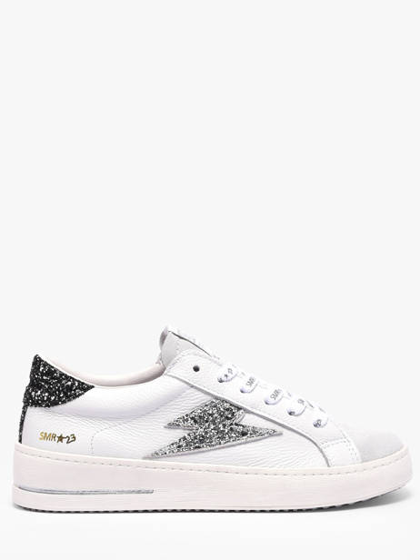 Sneakers Maya In Leather Semerdjian White women MAYAC782