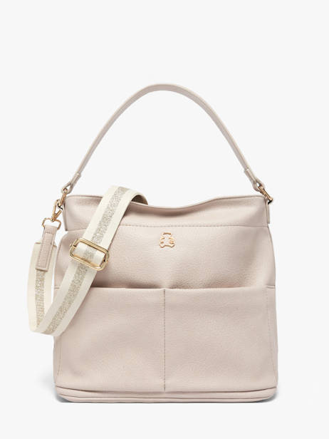 Sac Porté épaule Soft Lulu castagnette Beige soft AISSAM