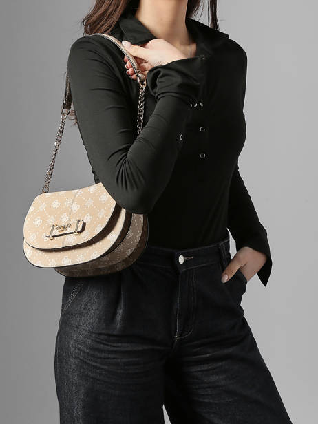 Shoulder Bag Carrie Logo Guess Beige carrie logo GP989820 other view 1