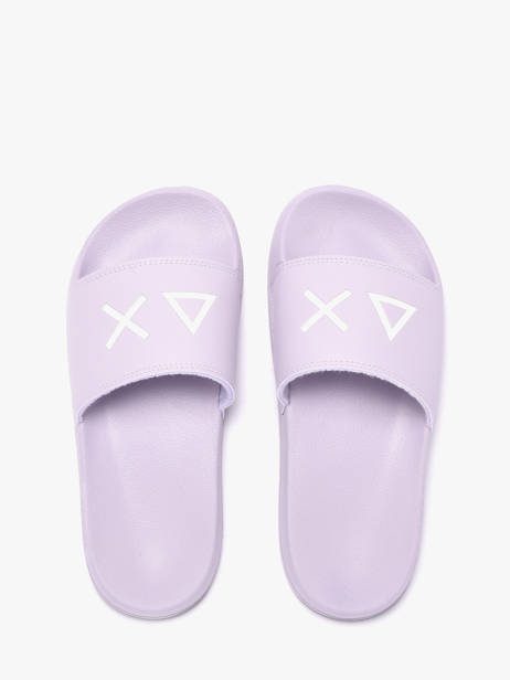 Flip Flops Sun68 Violet women X3621024
