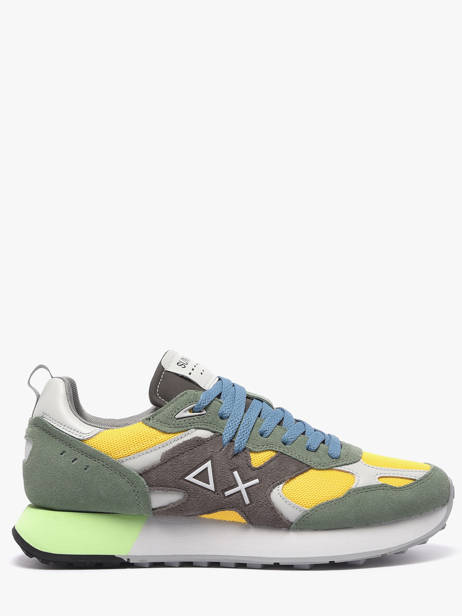 Sneakers Sun68 Green men Z3611884