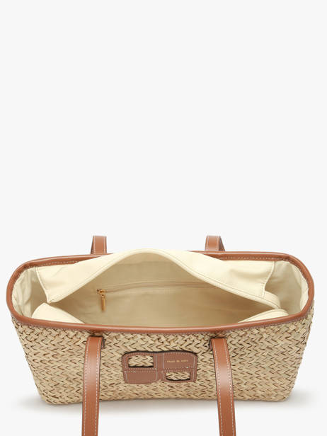 Shoulder Bag Paille Nat et nin Beige paille PL other view 3