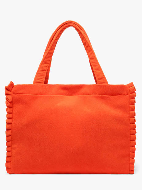 Zara Sponge Beach Bag Laurent david Orange ld bags 101 other view 4