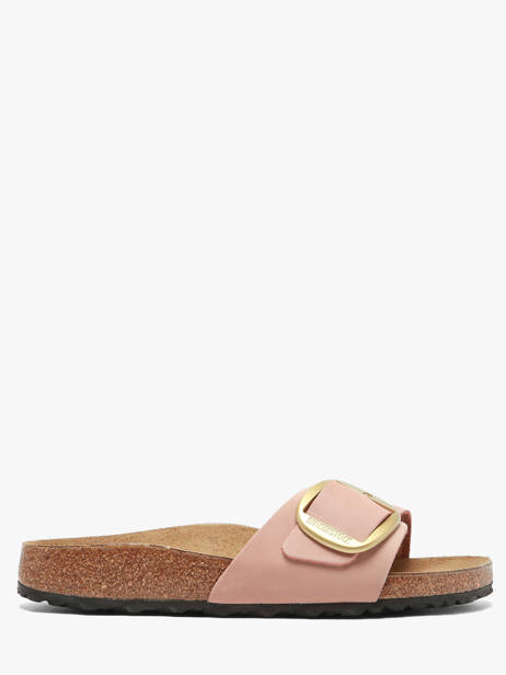 Mules Madrid En Cuir Birkenstock Rose women 1027056