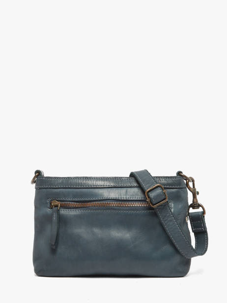 Shoulder Bag Heritage Leather Biba Blue heritage KAB9L other view 3