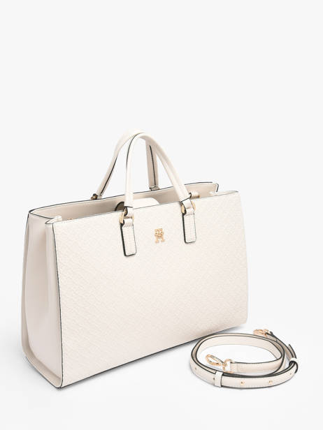 Sac Porté Main Th Daily Polyester Tommy hilfiger Blanc th daily AW18418 vue secondaire 2