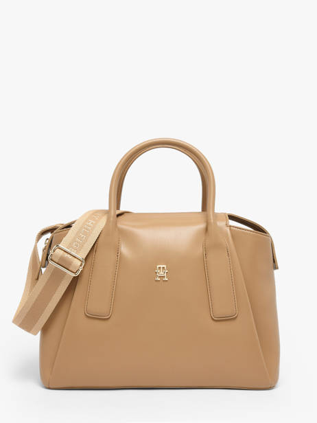 Satchel Th Essential Tommy hilfiger Brown th essential AW18532