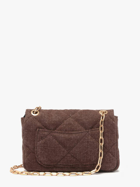 Shoulder Bag Moon Linen Vanessa bruno Brown moon 70V40326 other view 4