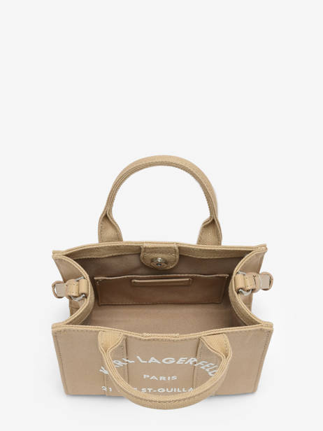 Shoulder Bag Rsg Cotton Karl lagerfeld Beige rsg A1W50118 other view 3