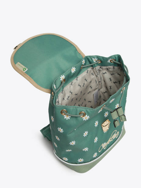 Sac à Dos 1 Compartiment Cameleon Green vintage fantasy PBVGSD25 other view 3