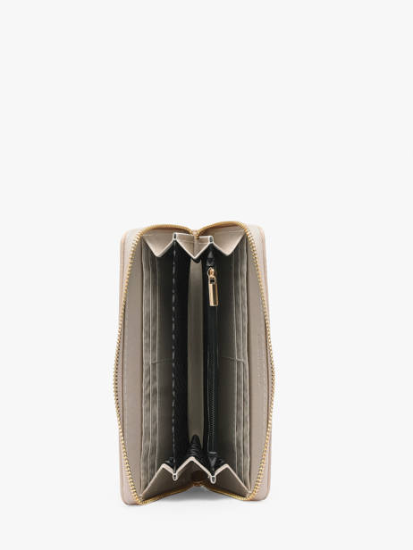 Wallet Lulu castagnette Beige zip CHRYS702 other view 1