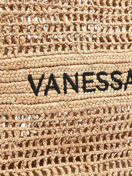 Shopping Bag Cabas Raphia Vanessa bruno Beige cabas raphia 60V40468 other view 3