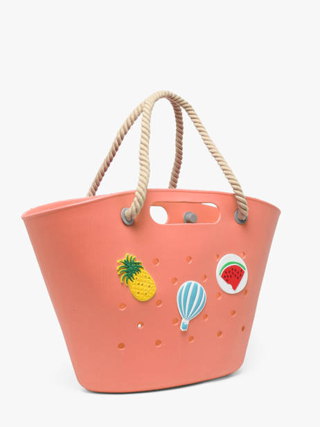 Shoulder Bag Tutti Frutti Le voyage en panier Pink tutti frutti PM986 other view 2