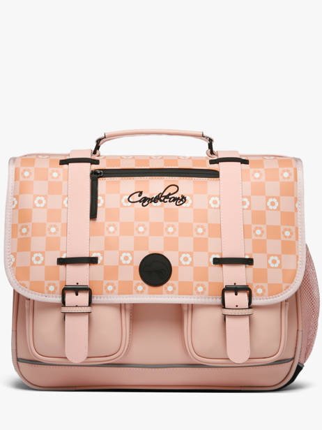 3-compartment Satchel Cameleon Pink vintage north CA41
