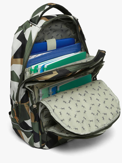 2-compartment Backpack Cameleon Multicolor futur SD45 other view 4