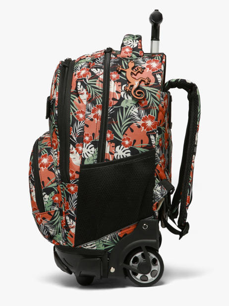 2-compartment Wheeled Schoolbag Cameleon Multicolor futur SR45 other view 3