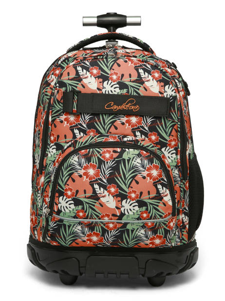 2-compartment Wheeled Schoolbag Cameleon Multicolor futur SR45 other view 8