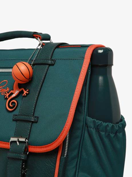 Satchel For Kids 2 Compartments Cameleon Orange vintage urban CA35 other view 6