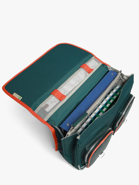Satchel 2 Compartments Cameleon Orange vintage urban CA38 other view 4